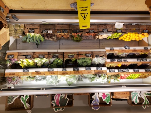 Vegetable aisle
